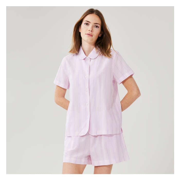 Women's Poplin Pajama Shirt